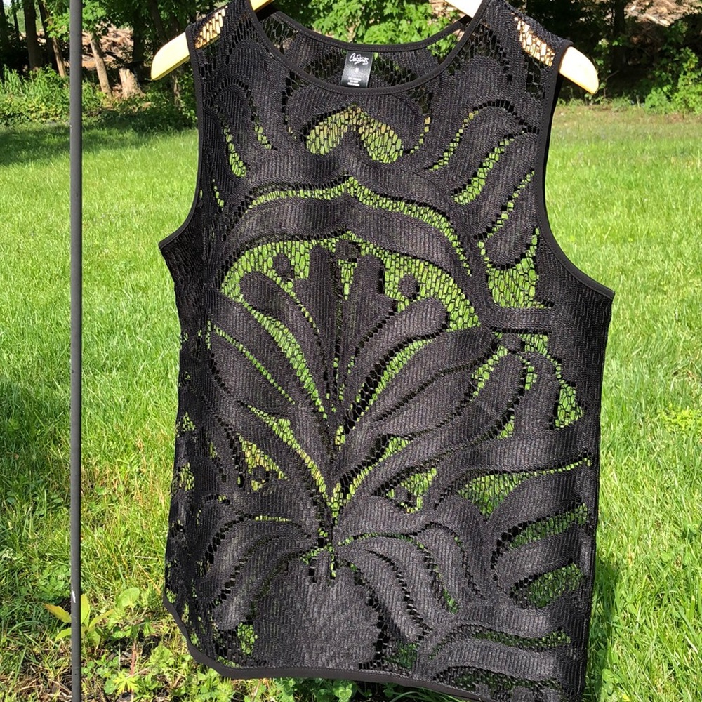 City Streets Knit Tank Top Size Medium
